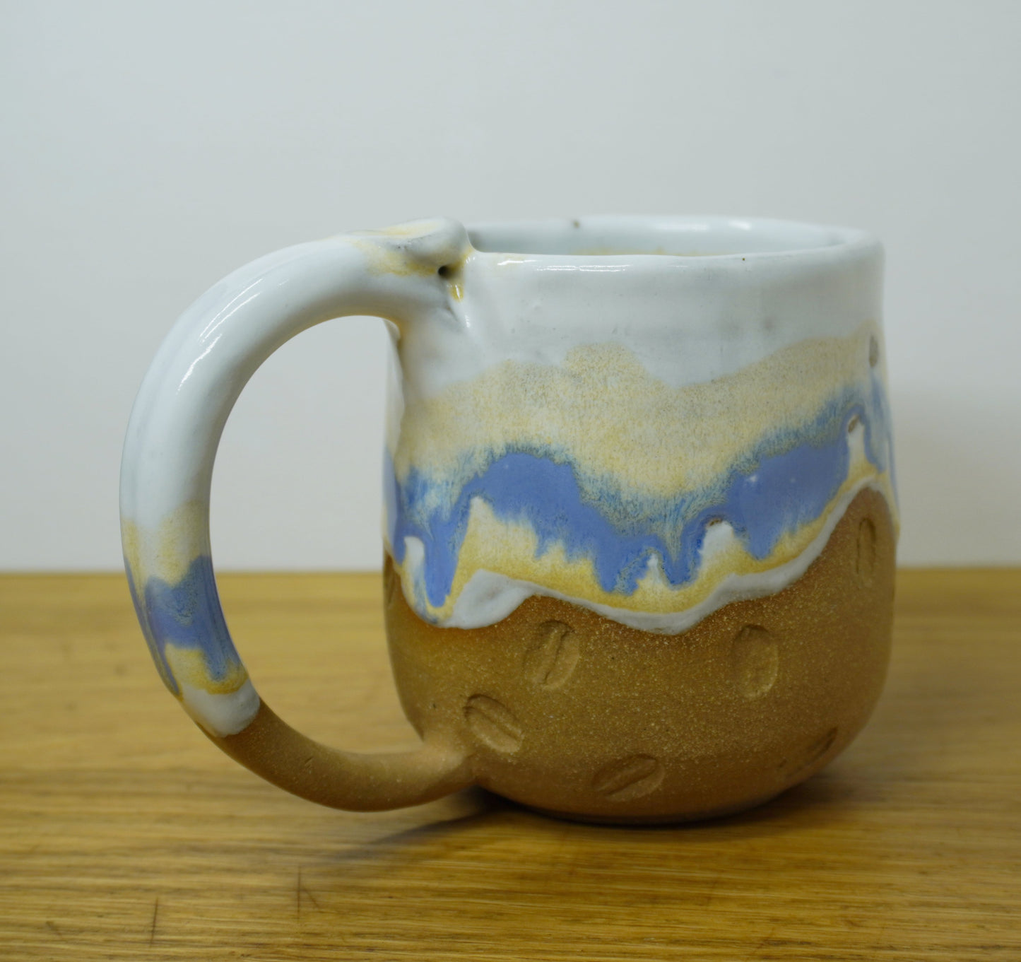 SM Coffee Bean Mug- Blue