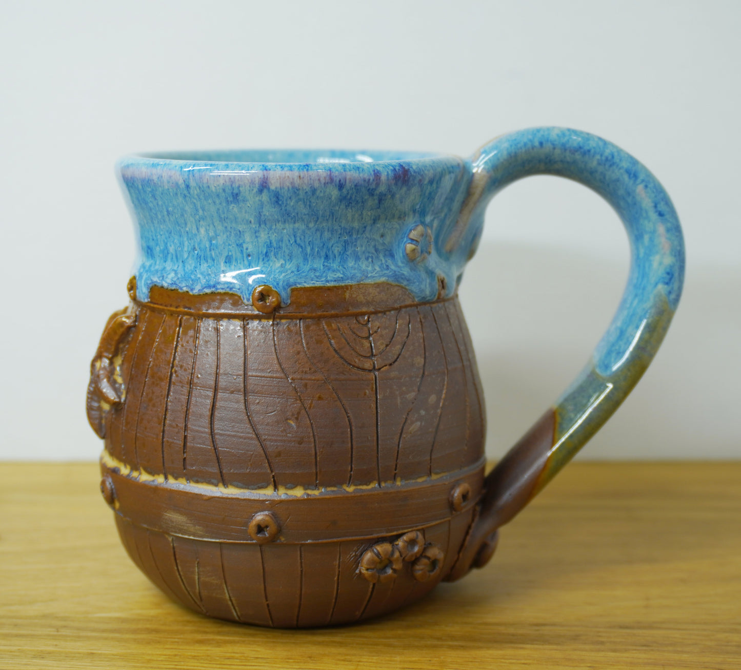 SM Ocean Barrel Mug- Stormy Blue