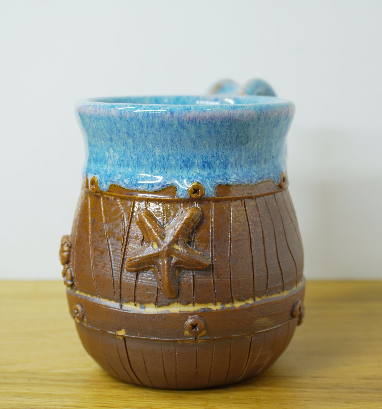 SM Ocean Barrel Mug- Stormy Blue