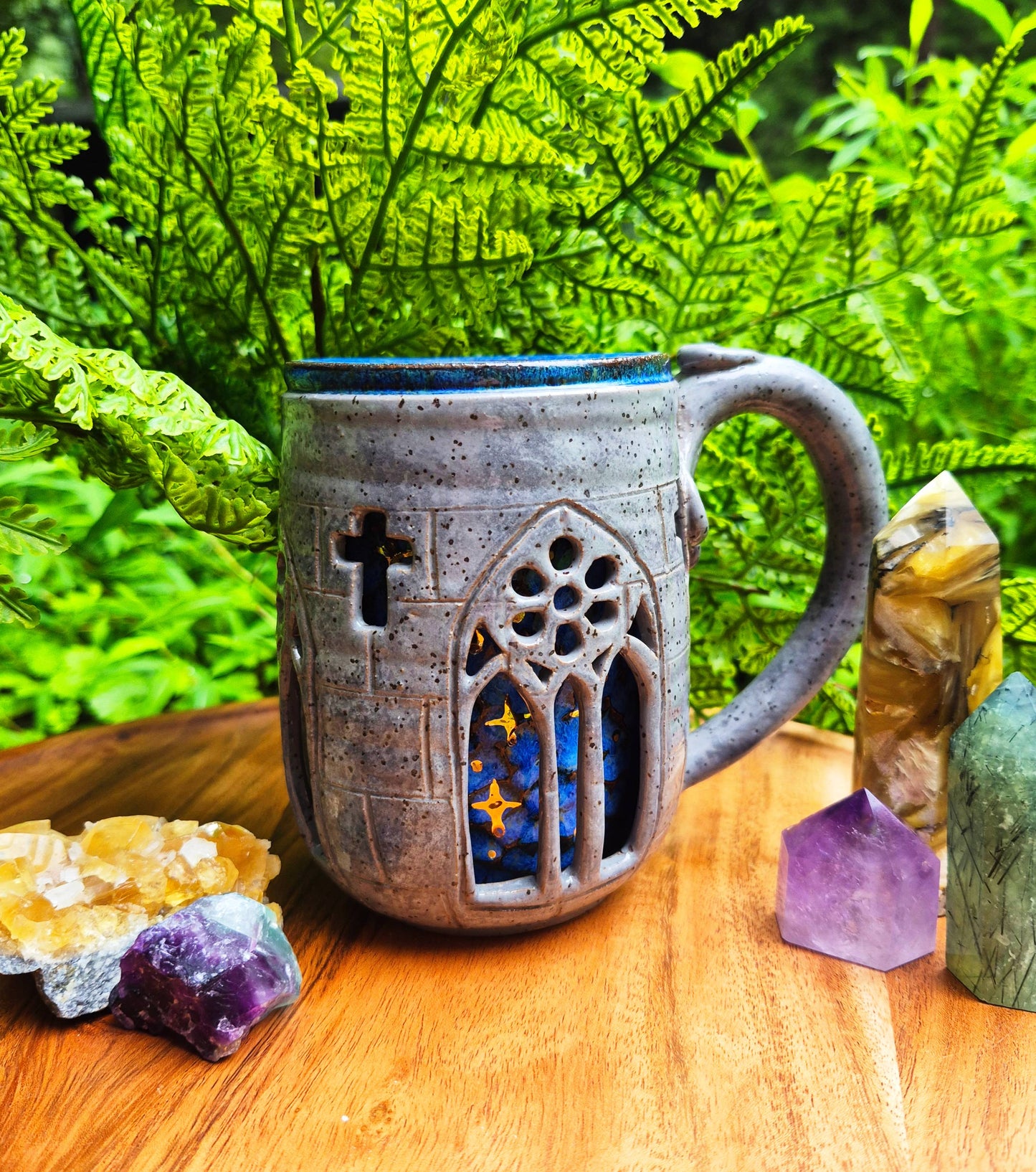 SM Notre Dame Cathedral Mug (Gold stars)