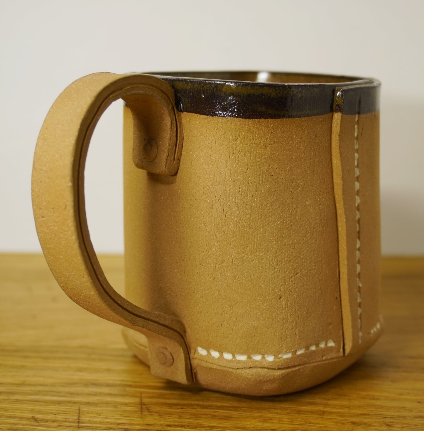 MED Leather Mug- Copper
