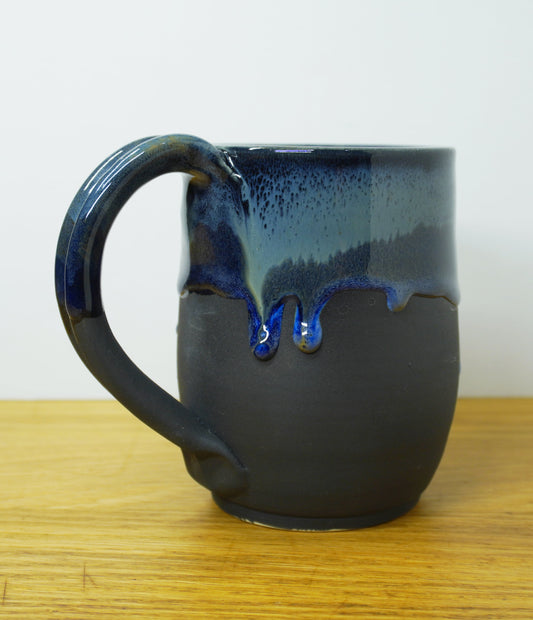 MED Two Texture mug- Indigo Storm