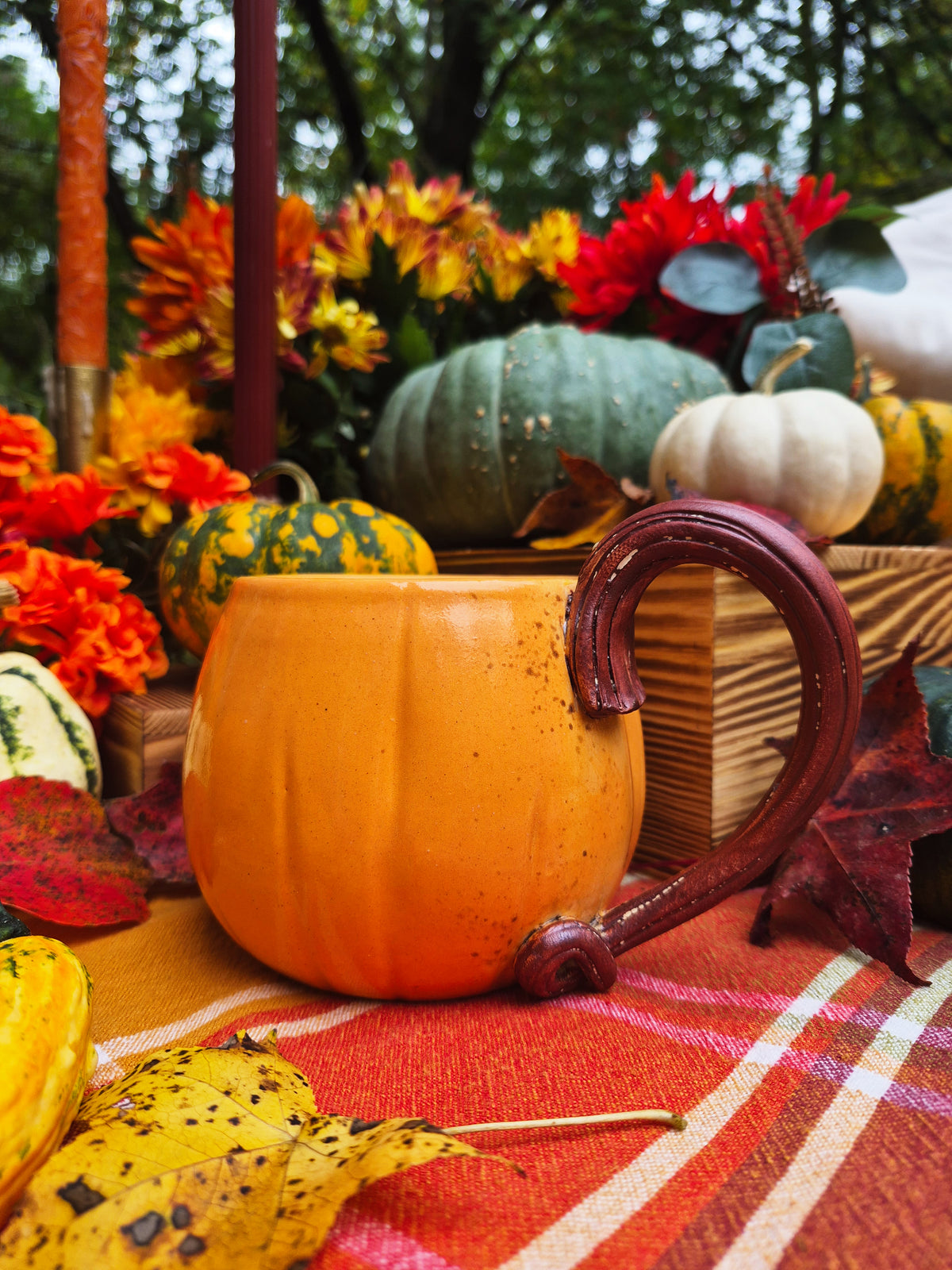 LG Pumpkin Mug