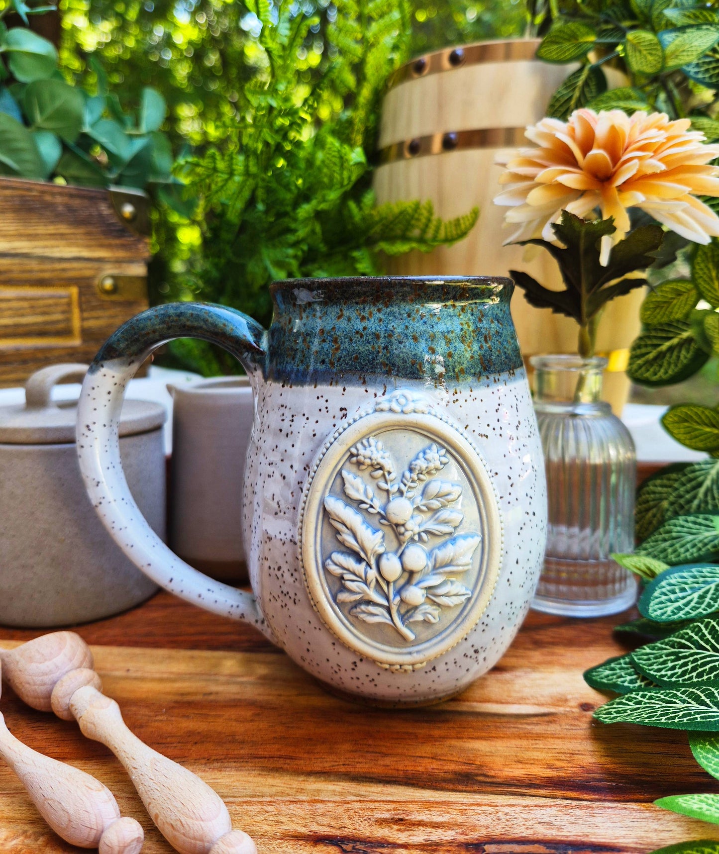 Rococo Mug MED (Blue)