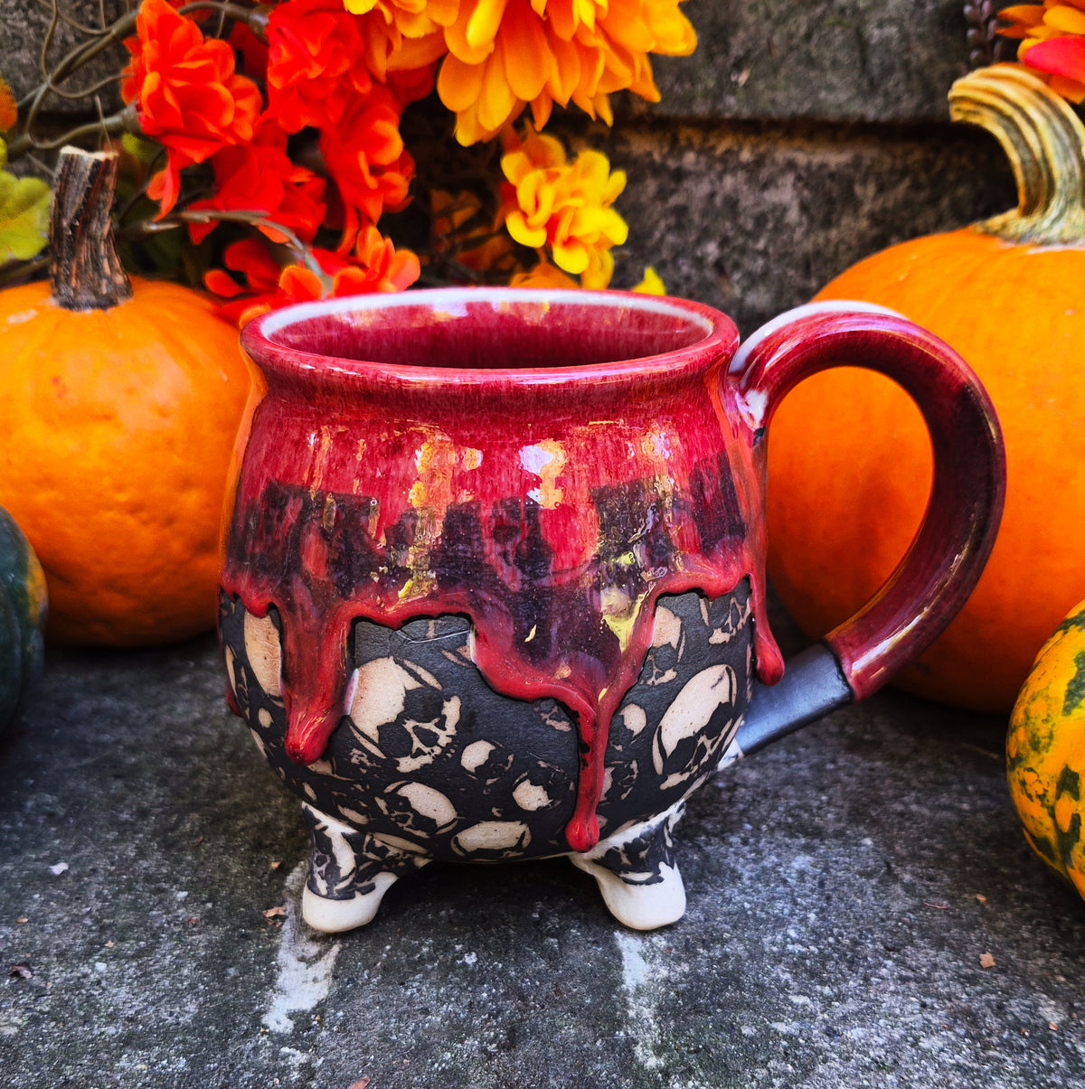 LG Poison Skull Cauldron 1 (Red)